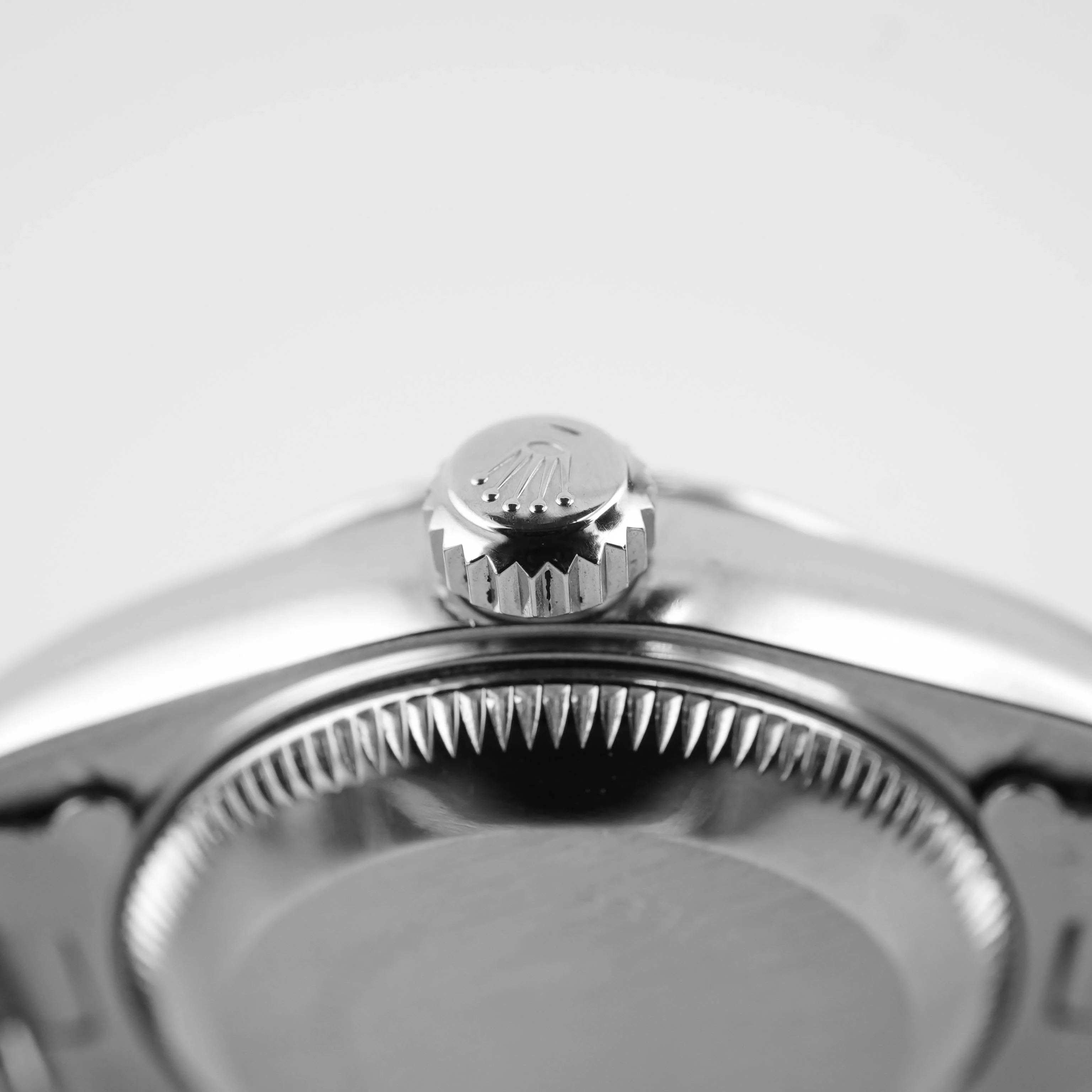 Rolex 69174 Lady-Datejust 26 mm 18K White Gold Silver Dial Oyster Bracelet Box and Papers 1984 - Image 8