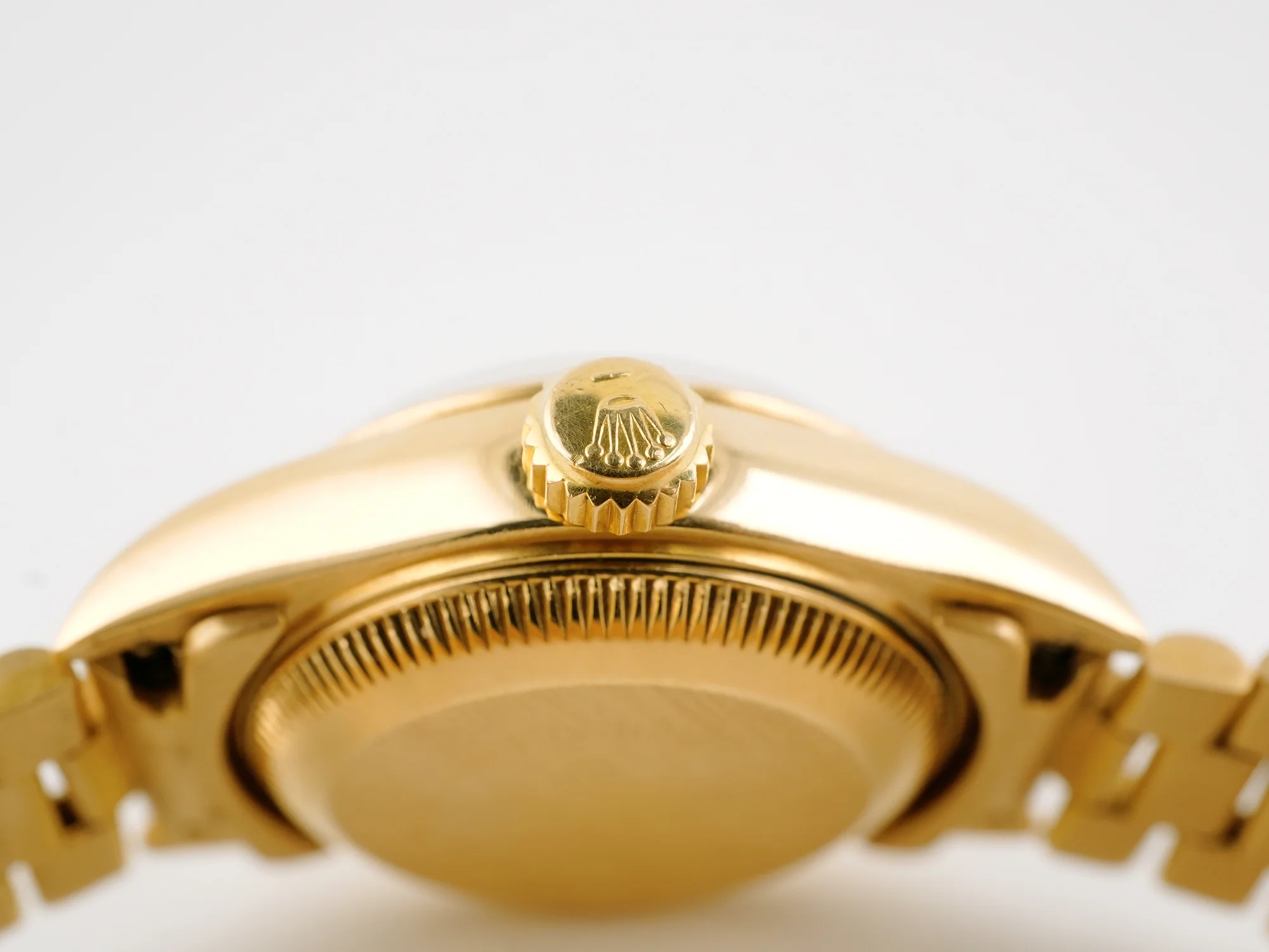 Rolex 69178 Lady-Datejust 26 mm Blue Index Dial President Bracelet Box and Papers 1986 - Image 8