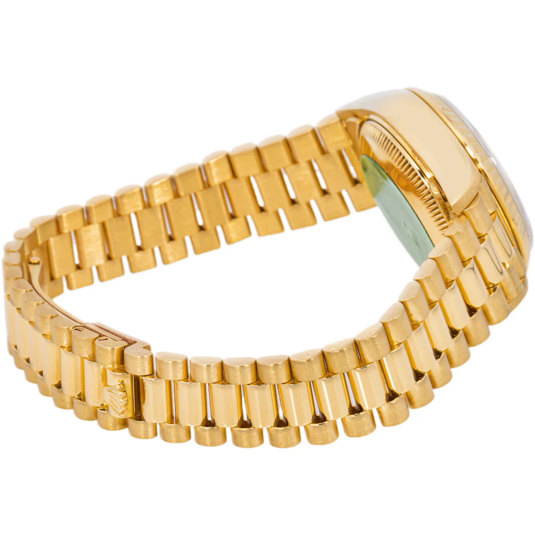 Rolex 69178 Lady-Datejust 26 mm Champagne Stick Dial President Bracelet with Box 1989 - Image 6