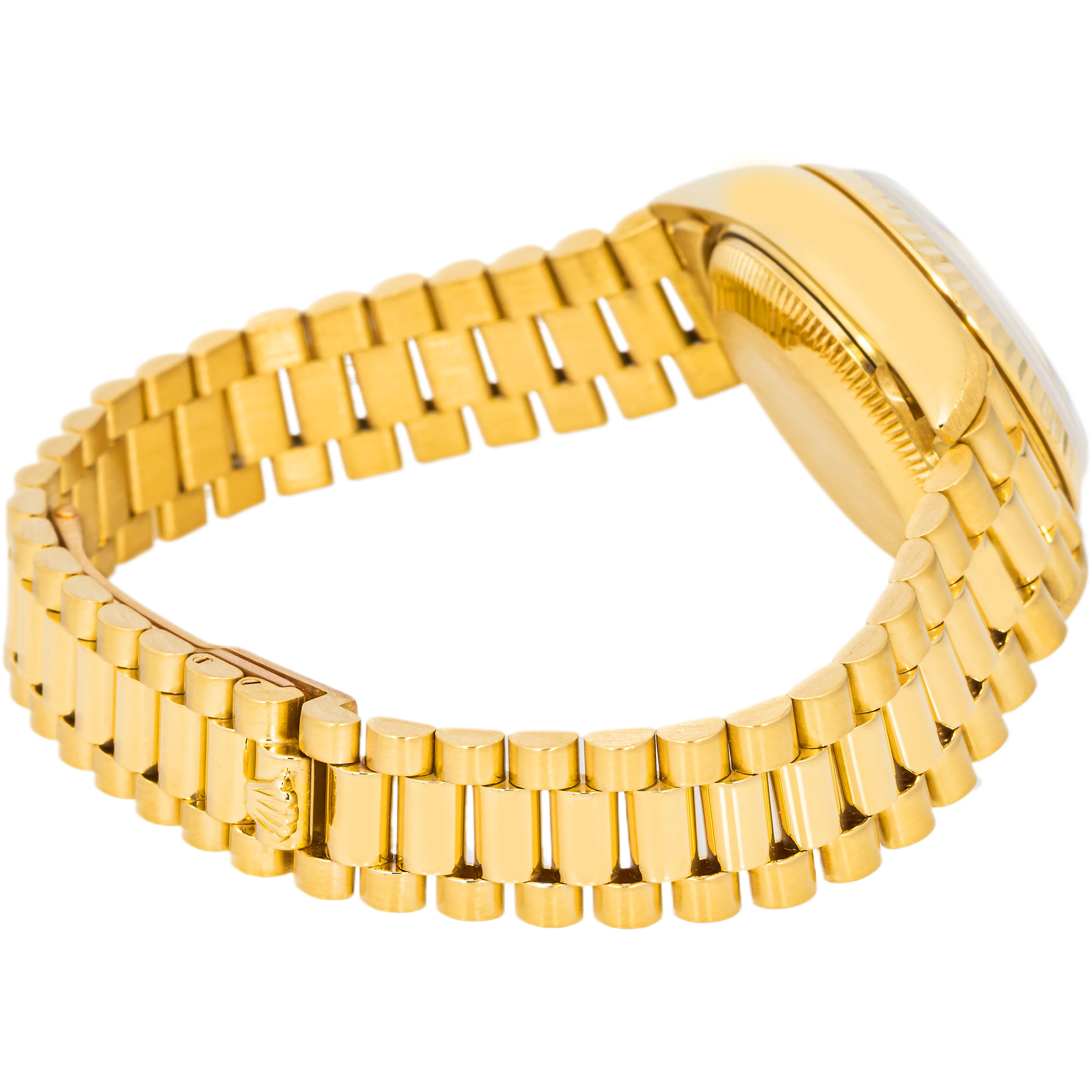Rolex 69178 Lady-Datejust 26 mm Champagne Index Dial President Bracelet with Box 1986 - Image 5