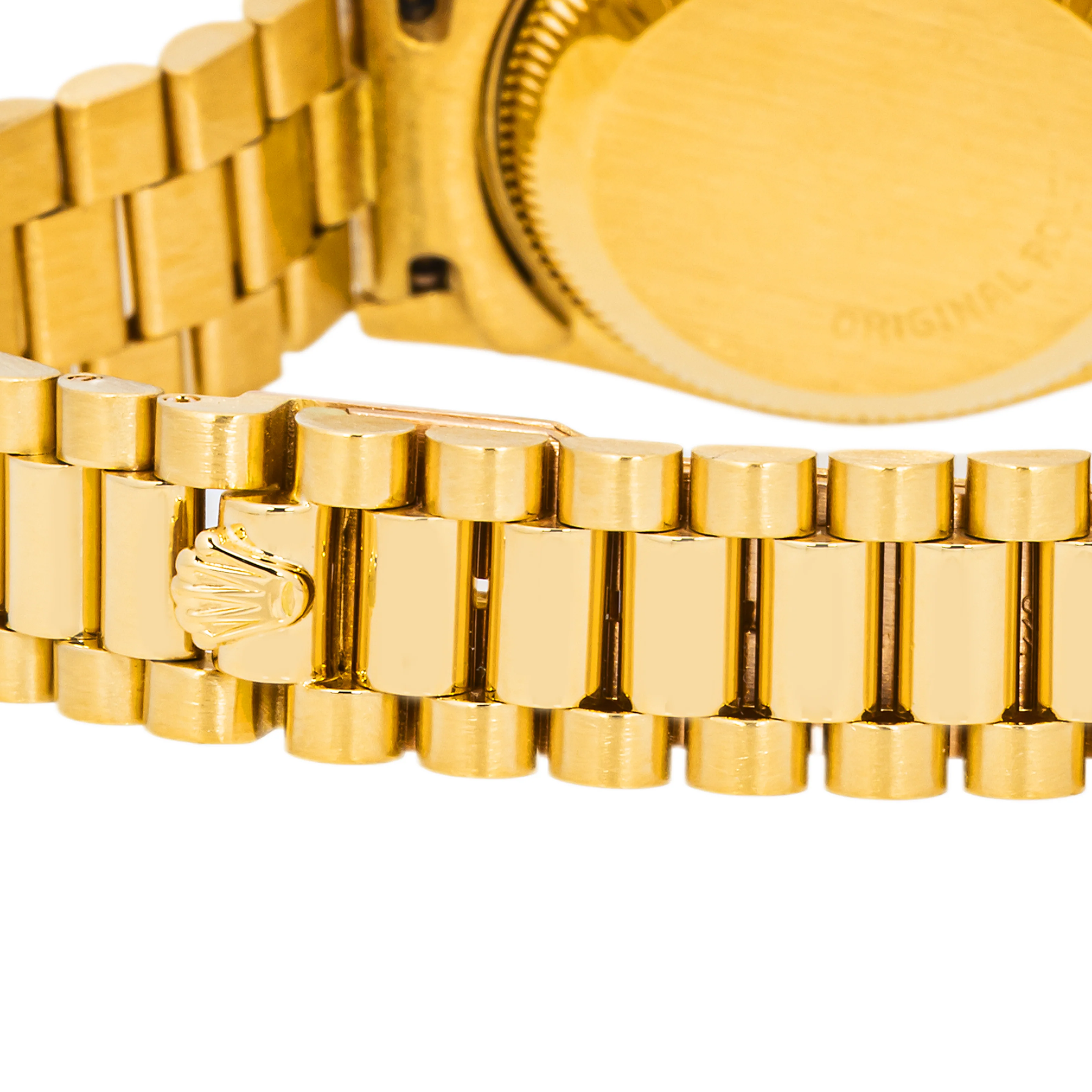 Rolex 69178 Lady-Datejust 26 mm Champagne Index Dial President Bracelet with Box 1986 - Image 7