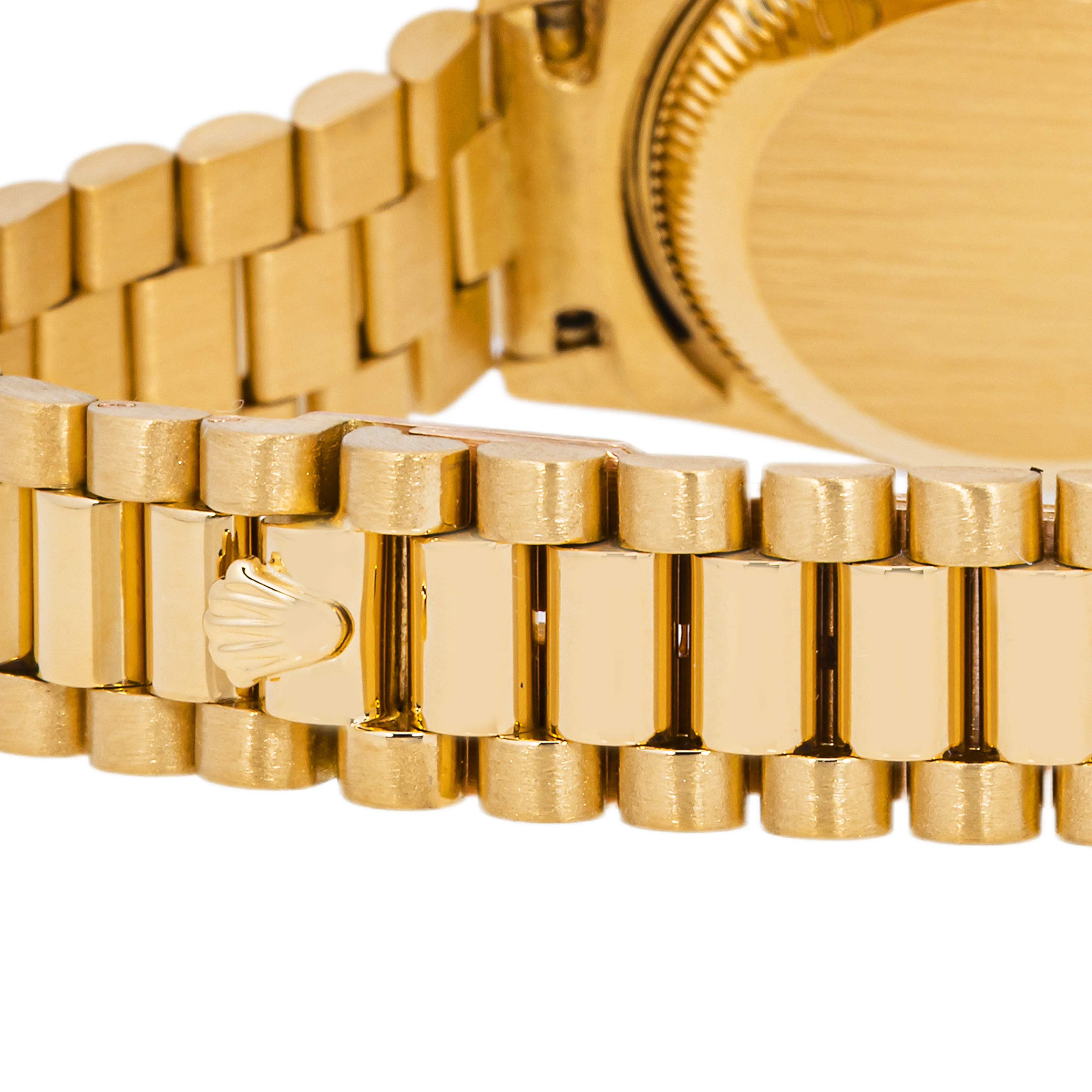 Rolex 69178 Lady-Datejust 26mm White Roman Dial President Bracelet with Box 1988 - Image 4