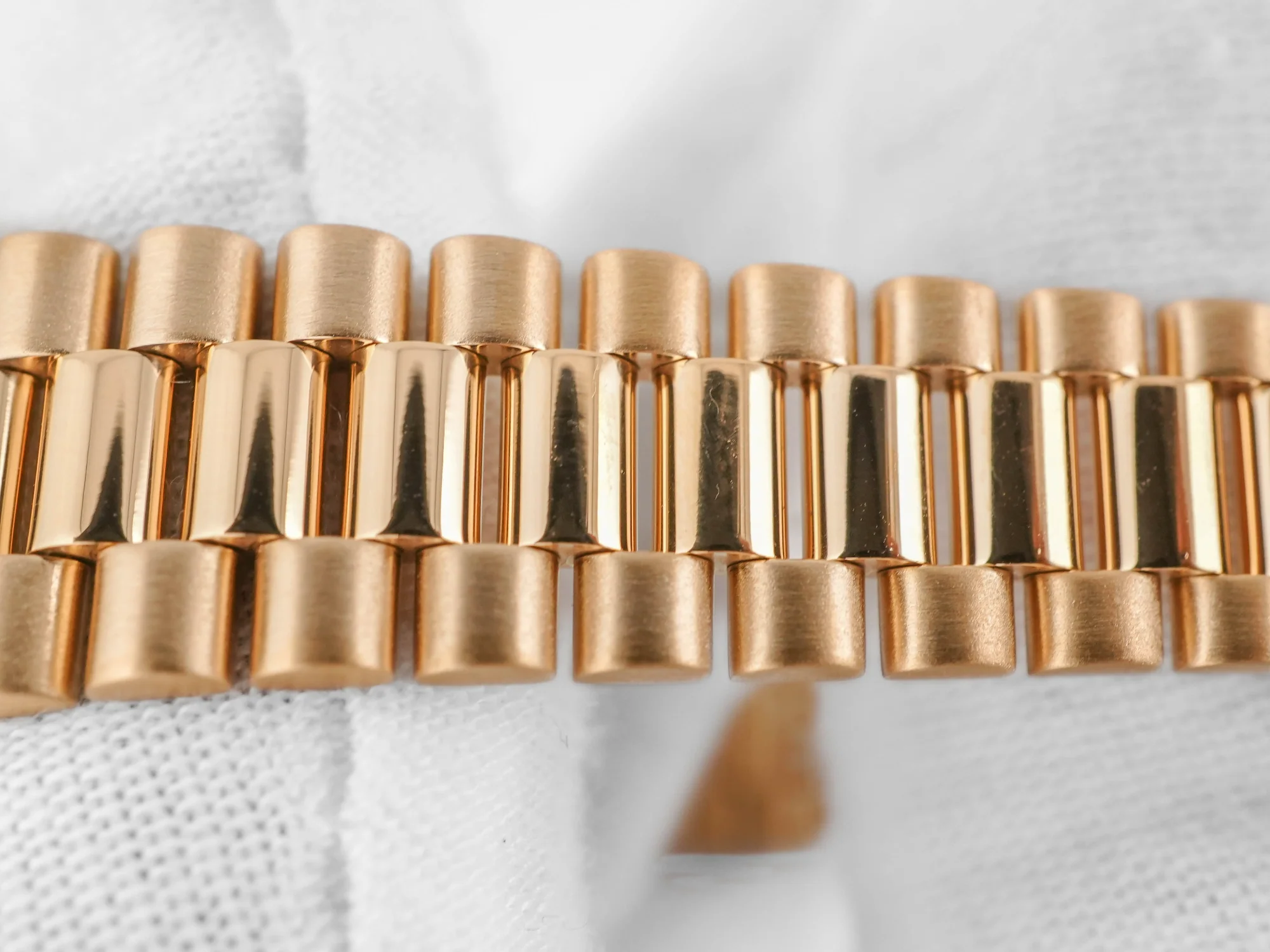 Rolex 69178 Lady-Datejust 26 mm Fluted Bezel Champagne Diamond Dial President Bracelet Box 1991 - Image 6