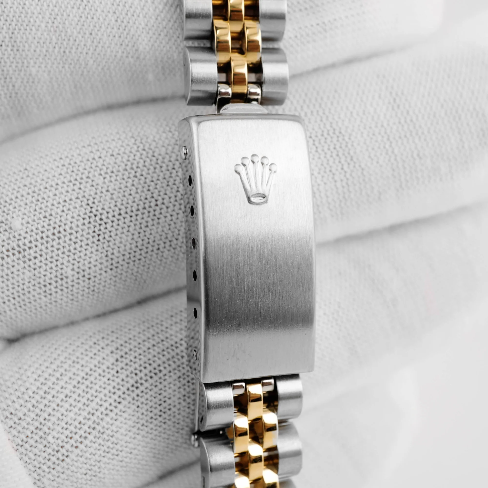 Rolex 79173 Lady-Datejust 26 mm Champagne Jubilee Dial Jubilee Bracelet Box and Papers 2000 - Image 5