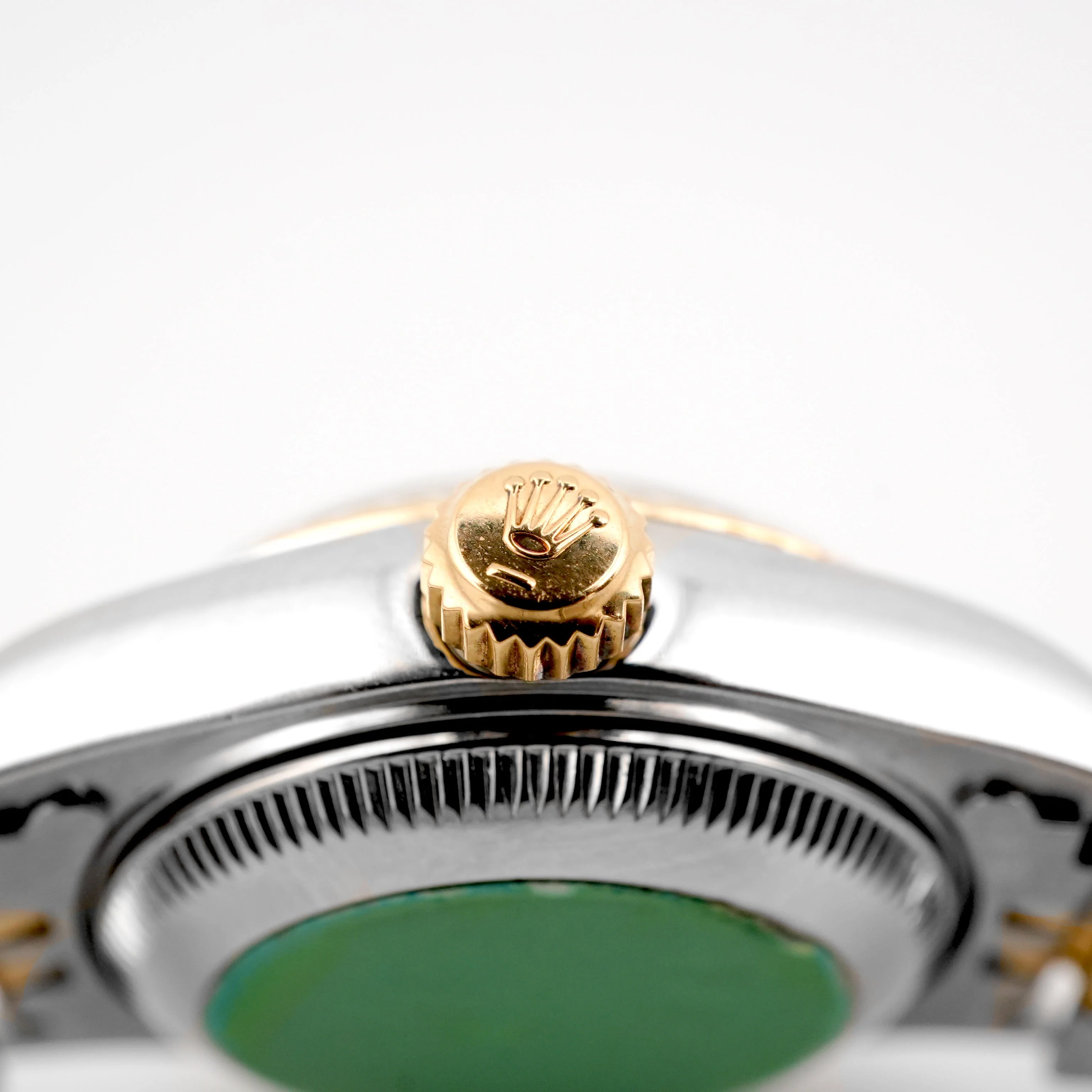 Rolex 79173 Lady-Datejust 26 mm Jubilee Ivory Arabic Dial Jubilee Bracelet Box and Papers 2000 - Image 8