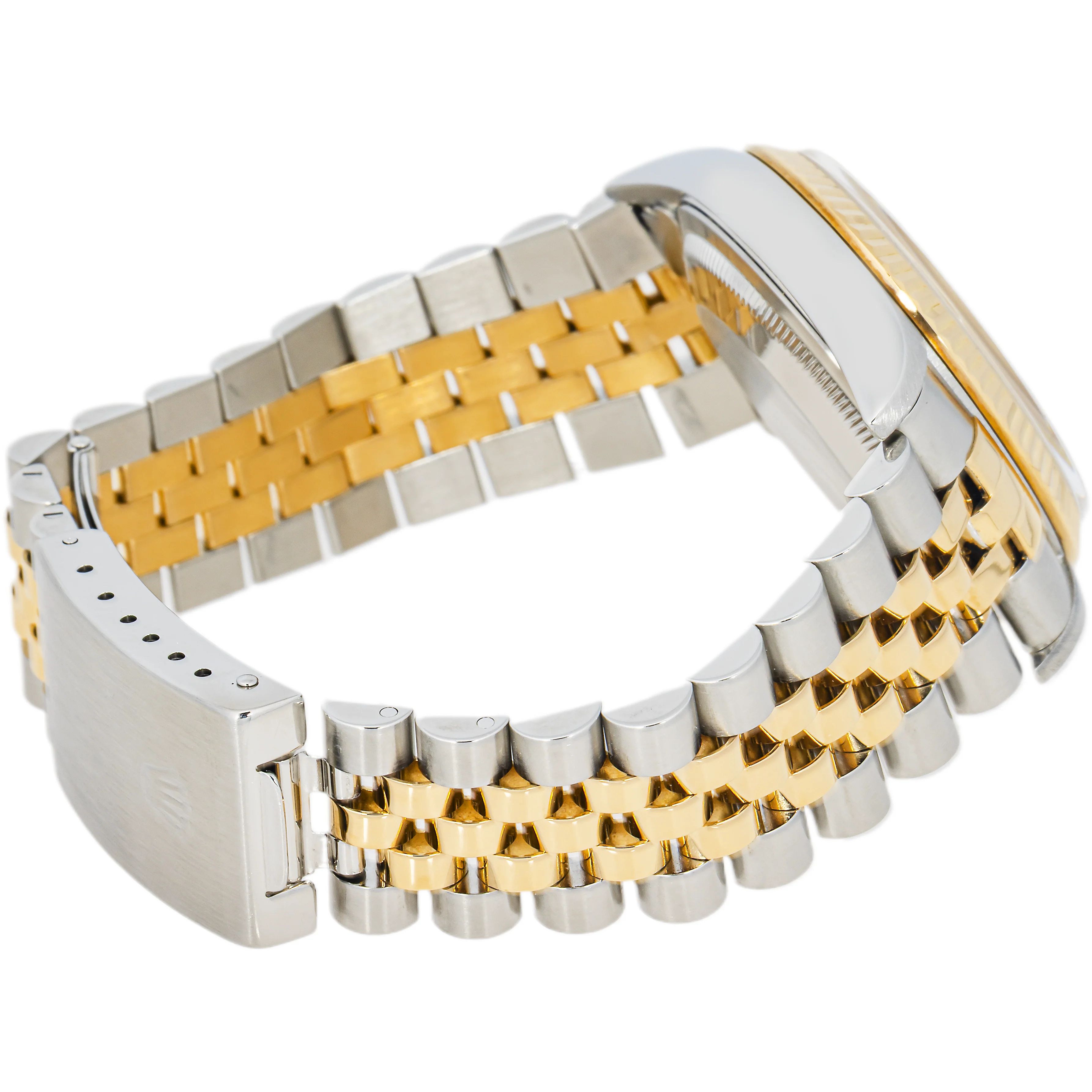 Rolex Datejust 36mm 16233 Fluted Bezel Champagne Dial Jubilee Bracelet Box & Papers 2000 - Image 6