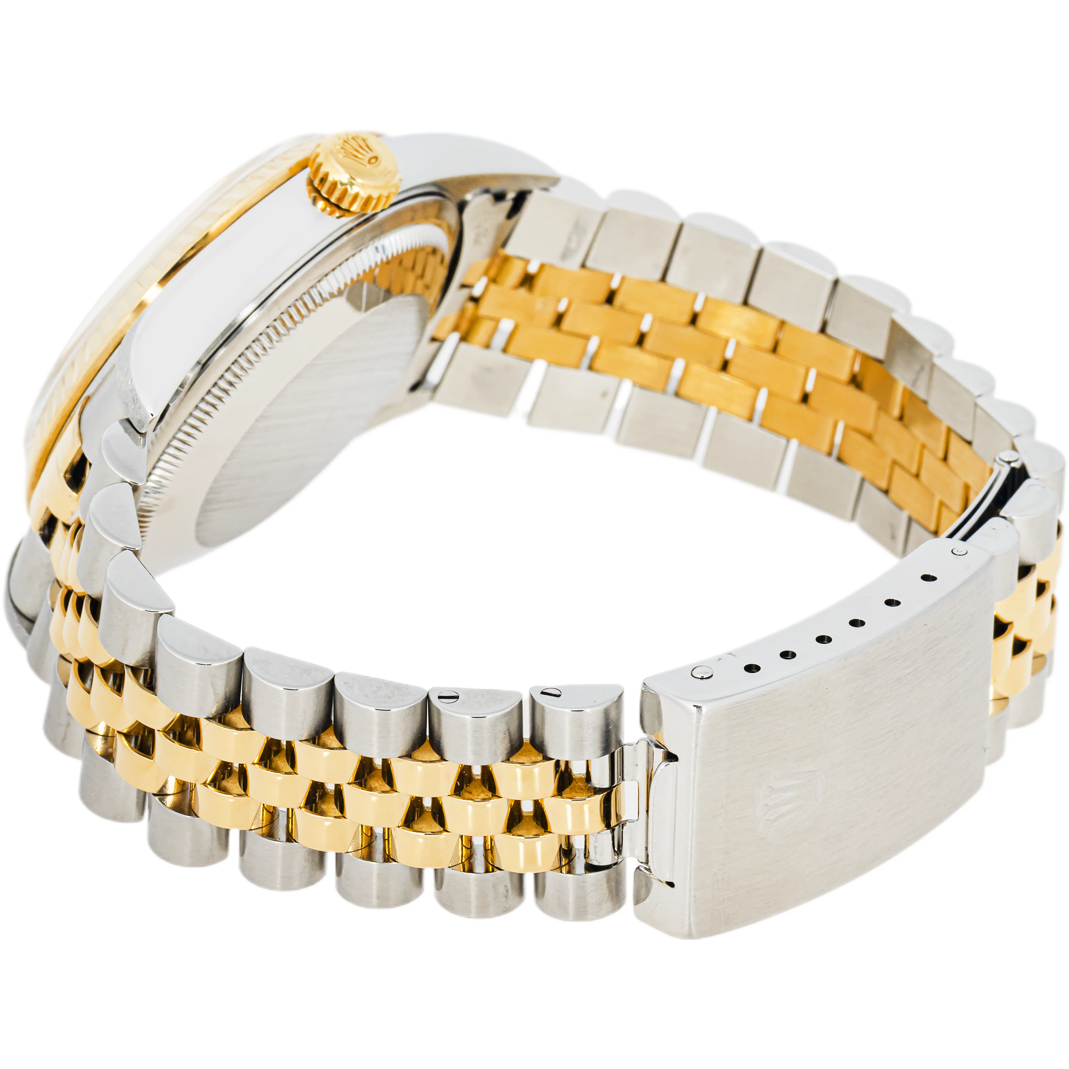 Rolex Datejust 36mm 16233 Fluted Bezel Champagne Dial Jubilee Bracelet Box & Papers 2000 - Image 7