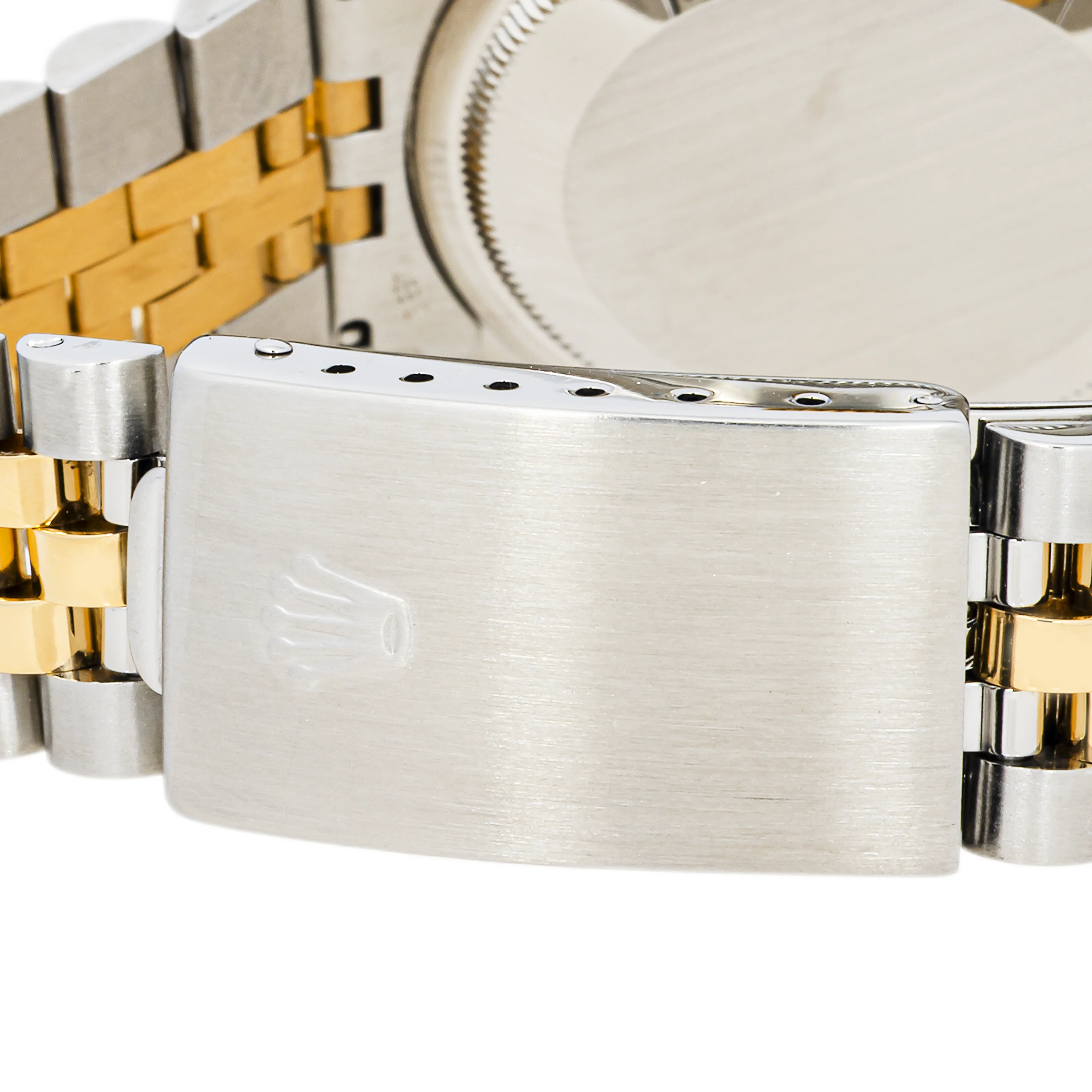 Rolex Datejust 36mm 16233 Fluted Bezel Champagne Roman Jubilee Bracelet Box & Papers 2002 - Image 5