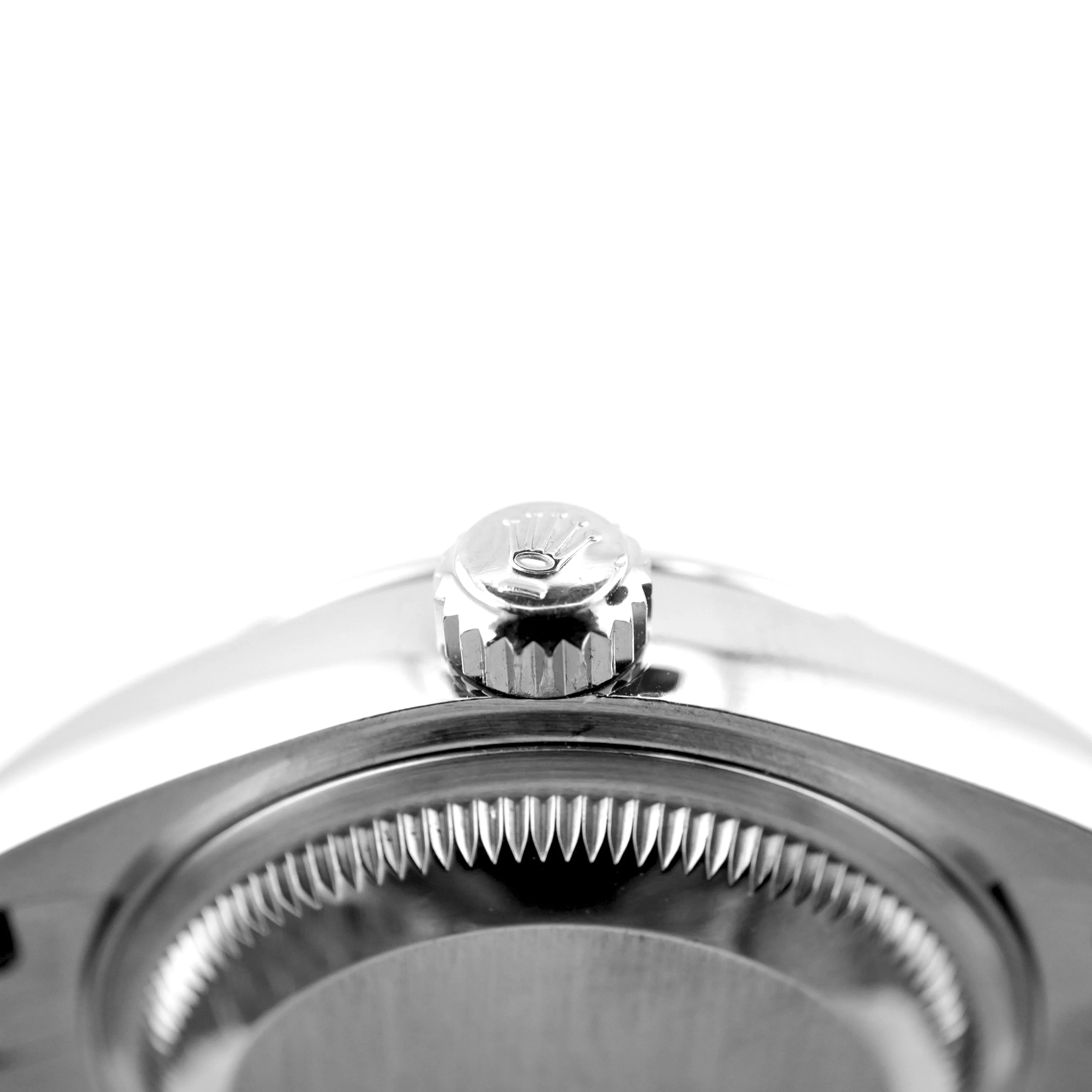 Rolex 279174 Lady-Datejust 28 Fluted Bezel White Roman Dial Jubilee Bracelet Box and Papers 2019 - Image 9