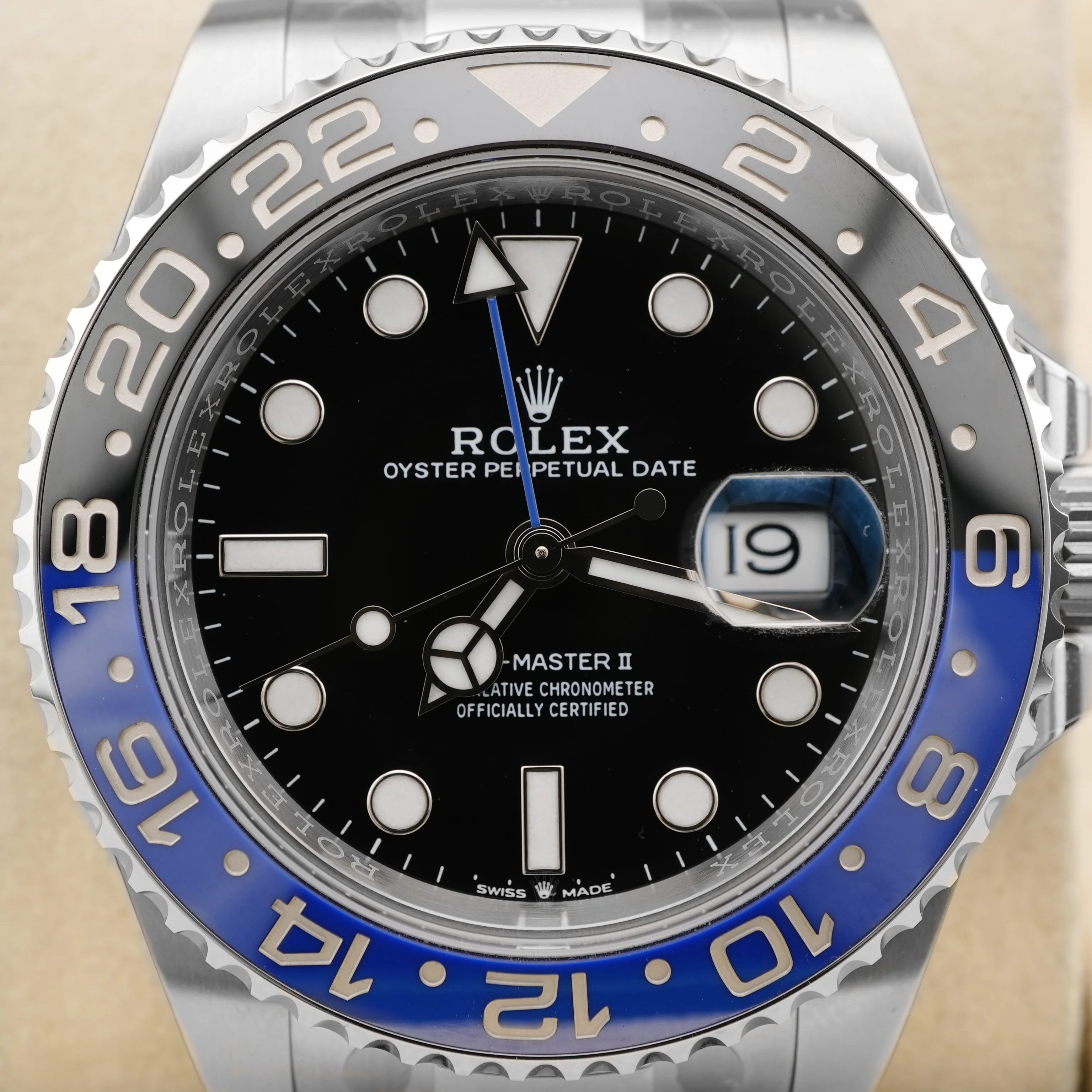 Rolex 126710BLNR GMT-Master II "Batman" Ceramic Bezel Oyster Bracelet Box and Papers 2025 - Image 3
