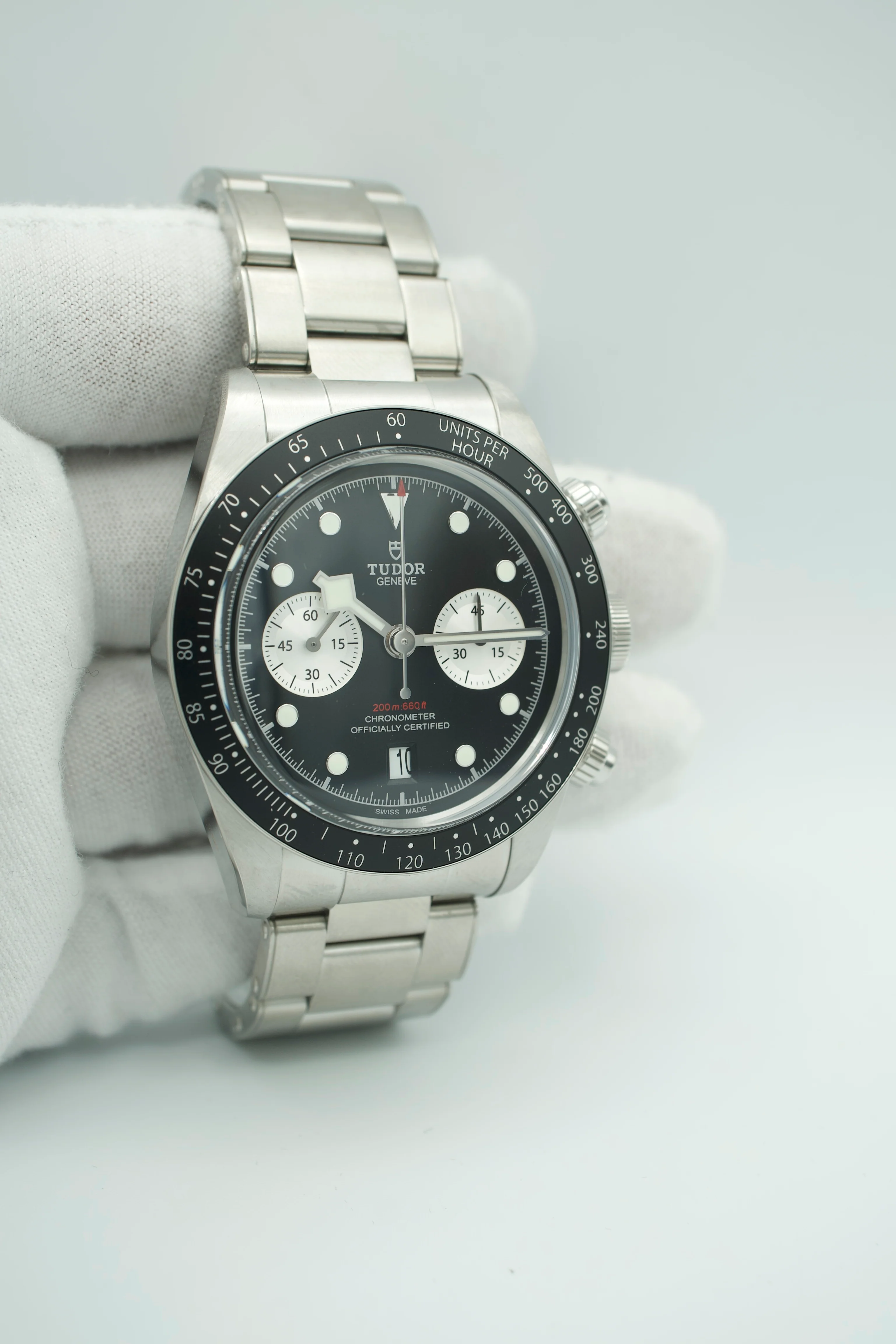 Tudor M79360N Black Bay Chrono 41 mm Black Dial Chronograph Stainless Steel Complete Set 2024 - Image 5